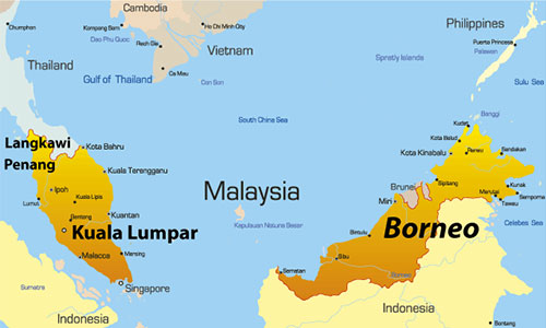 مالزی غربی و مالزی شرقی