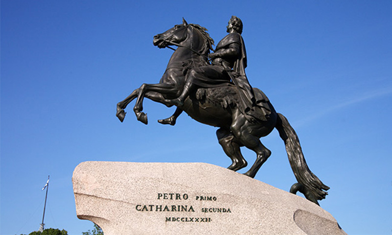 مجسمه‌ی برنزی مرد اسب سوار -  The Bronze Horseman Statue